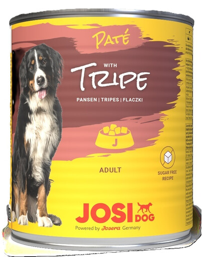 JOSERA JosiDog Pate Tripe 800g paštika s dršťkami pro dospělé psy