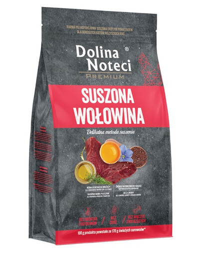 DOLINA NOTECI Premium Hovězí suché krmivo pro kočky 2 kg