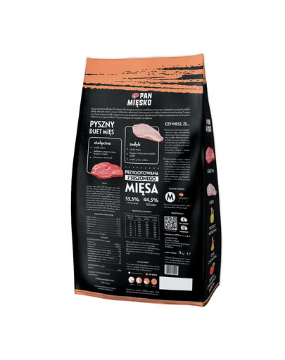 Cielęcina z indykiem XL 3 kg