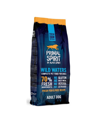 PRIMAL SPIRIT Dog 70% Wild Waters 2x12 kg
