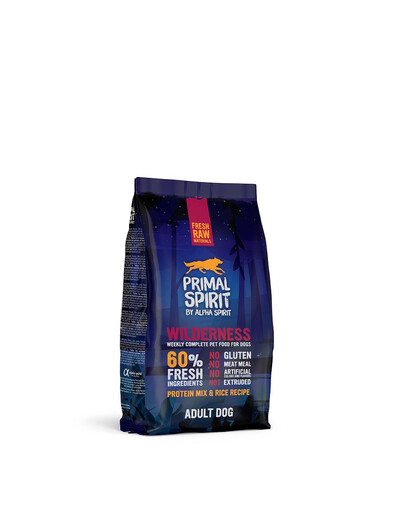 PRIMAL SPIRIT Dog 60% Wilderness 2x1 kg