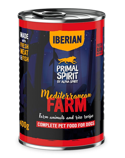 PRIMAL SPIRIT Iberian Mediterranean Farm 400 g