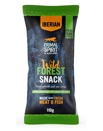 PRIMAL SPIRIT Dog Iberian Wild Forest Snack 110 g