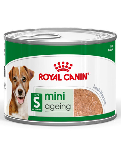 ROYAL CANIN Mini Age 8+ 195 g paštika pro psy starší 8 let malých plemen