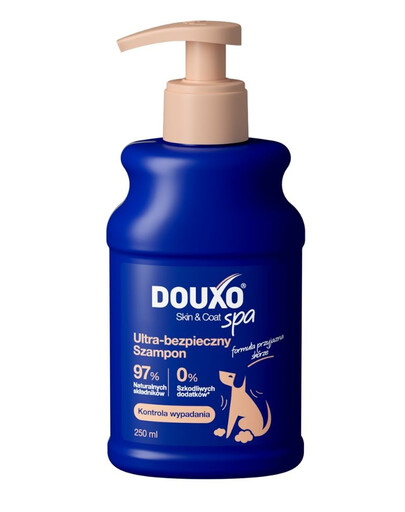 DOUXO Skin & Coat Spa Shed Control Shampoo 250ml šampon pro psy proti vypadávání srsti