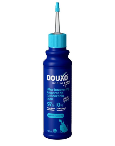 DOUXO Skin & Coat Spa Ear Cleaner 120ml přípravek na čištění uší pro psy a kočky