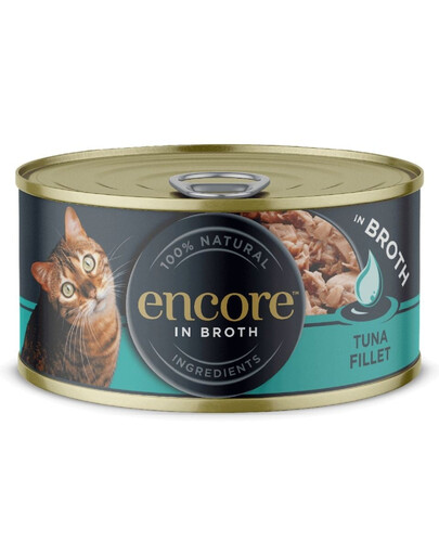 ENCORE Cat Tuna Fillet in Broth filet z tuňáka ve vývaru 70 g