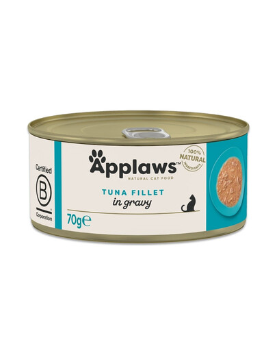 APPLAWS Cat Adult Tuna in Gravy filet z tuňáka v omáčce 70 g