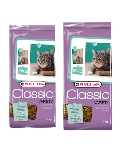 VERSELE-LAGA Karma dla kota Classic cat variety 20 kg (2 x 10 kg)