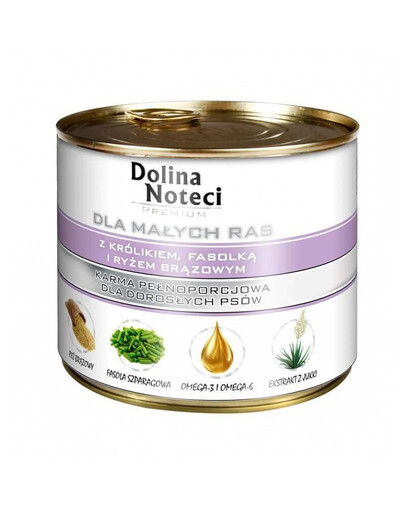 DOLINA NOTECI Premium 185g dla dorosłych psów małych ras