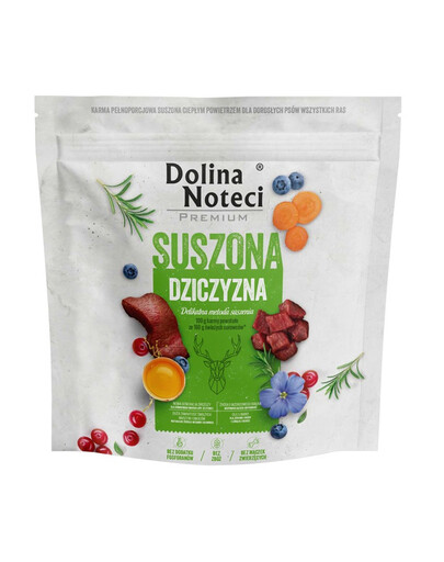 DOLINA NOTECI Prémiové suché krmivo pro psy Game 1 kg