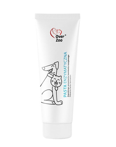 OVER ZOO Enzym Dent Enzymatická pasta na zuby pro psy a kočky 100 g