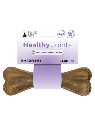 PAKA ZWIERZAKA PEPE Vet Funkční kost Healthy Joints 13,5 cm (70 g) pro zdravé klouby psů