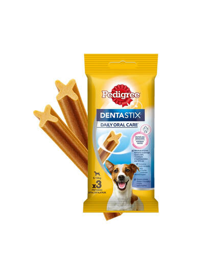 PEDIGREE DentaStix (małe rasy) przysmak dentystyczny dla psów 3 szt. - 45g