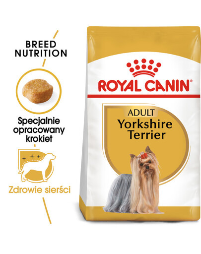 ROYAL CANIN Yorkshire Terrier Adult 2x500 g suché krmivo pro dospělé psy plemene Yorkshire teriér