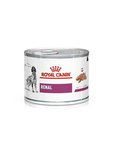 ROYAL CANIN Renal Canine 6 x 200 g mokré krmivo pro psy s chronickým selháním ledvin