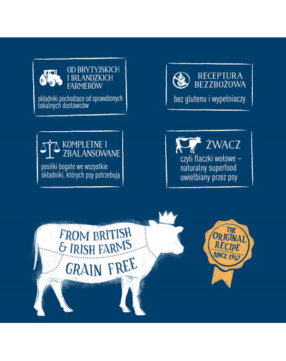 BUTCHER'S Original Tripe Mix, karma dla psa, ze żwaczem, pasztet, 1200g