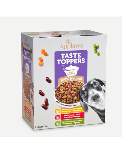 Applaws Dog Tin 8x156g Stew Multipack