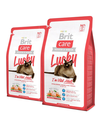 BRIT Care Cat Lucky I'm Vital Adult 14 kg (2 x 7 kg)