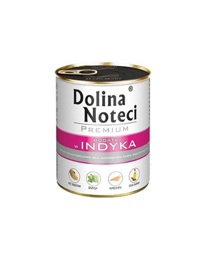 DOLINA NOTECI Premium krůtí maso 800 g konzerva pro psy