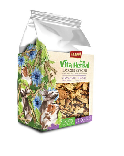 Vita Herbal Korzeń cykorii dla gryzoni i królika 100 g