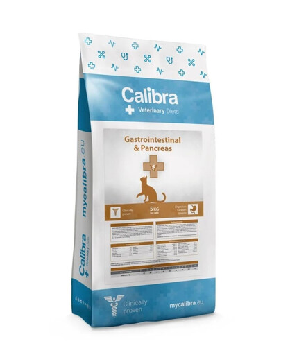 CALIBRA Veterinary Diet Cat Gastrointestinal & Pancreas 5 kg