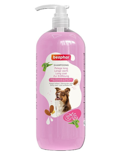 BEAPHAR Shampoo Long Coat 1 l šampon pro psy s dlouhou srstí