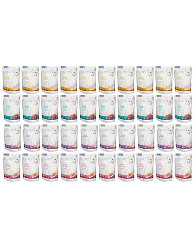 PIPER Animals Cat saszetka 40x100 g mokra karma dla kotów