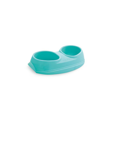 PET INN Miska space bowl 2 x 200 ml sweet line zelená