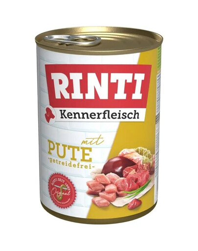 RINTI Kennerfleisch Turkey krůtí maso 400 g pro dospělé psy