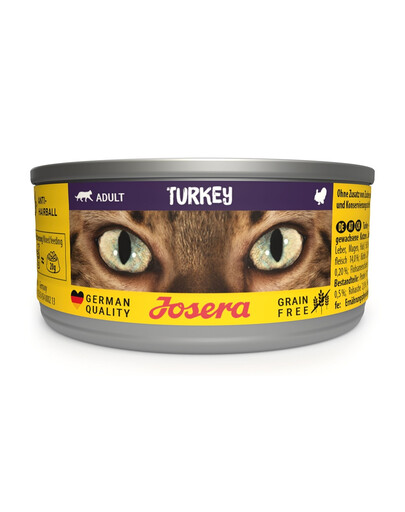 JOSERA Adult Turkey 85g mokré krmivo pro kočky s krůtou