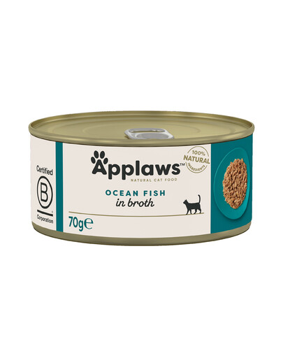 APPLAWS Cat Adult in Broth puszka w bulionie 70 g dla dorosłych kotów