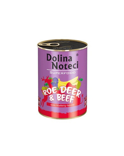 DOLINA NOTECI Premium SuperFood 400 g  karma dla dorosłych psów wszystkich ras