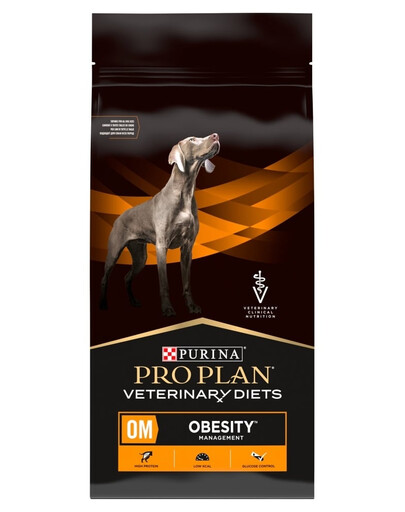 PURINA PRO PLAN Veterinary Diets Canine OM Obesity Management 12 kg pro psy na redukci nadváhy