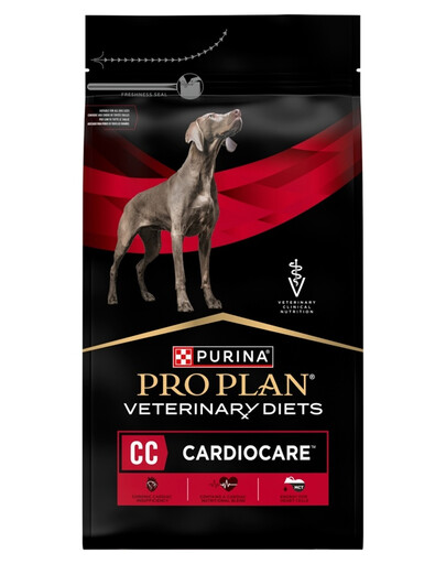 PURINA PRO PLAN Veterinary Diets Canine CC Cardiocare 3 kg pro psy vyžadující podporu srdeční funkce