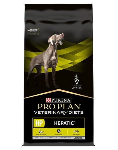 PURINA PRO PLAN Veterinary Diets Canine HP Hepatic 12 kg pro psy s onemocněním jater