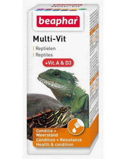 BEAPHAR Multi-Vit vitamínový doplněk pro plazy 20 ml