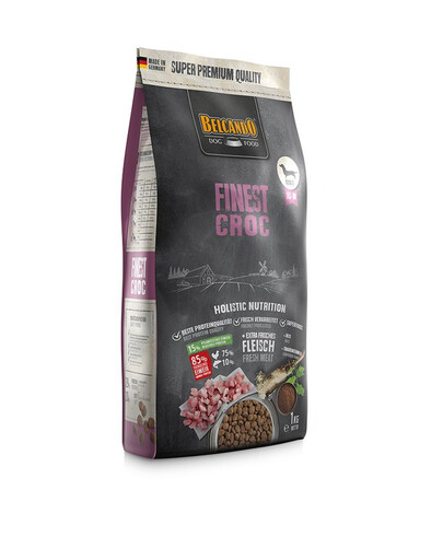 BELCANDO Finest Croc XS-M suché krmivo 2x1 kg pro vybíravé psy malých a středních plemen
