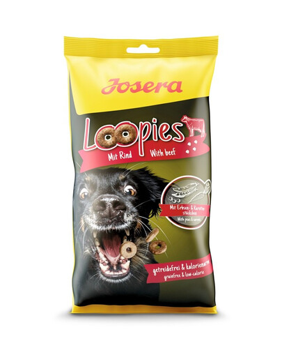 JOSERA Loopies s hovězím masem 6x150 g