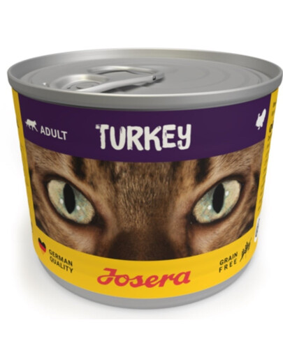 JOSERA Cat Indyk konzerva krmiva pro kočky 24x200g