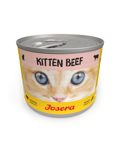 JOSERA Kitten Wołowina krmivo pro koťata, konzerva 24x200g