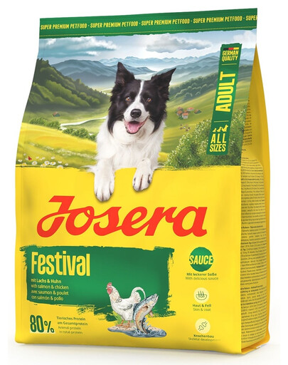 JOSERA Festival 6x900g pro vybíravé psy s lahodnou omáčkou