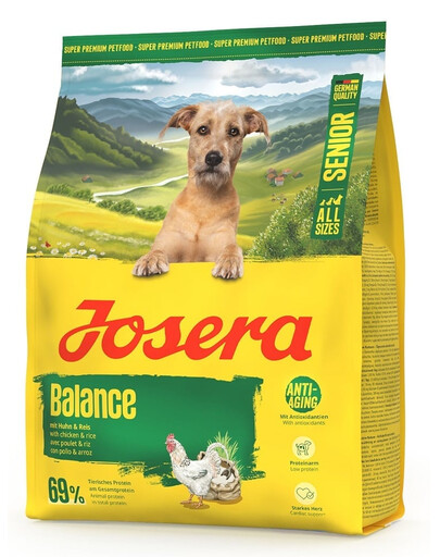 JOSERA Senior Balance 12x900g pro starší psy s nízkým obsahem tuku