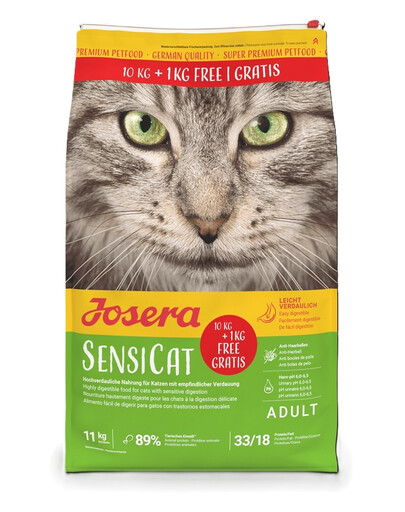 JOSERA SensiCat pro citlivé kočky 10 kg