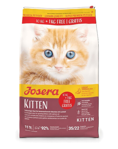 JOSERA Kitten granule pro koťata a březí nebo kojící kočky 10 kg
