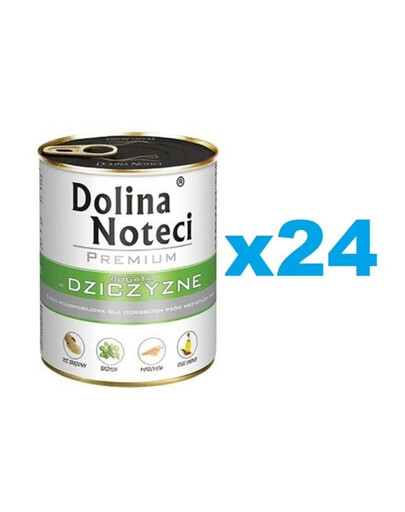 Prémiové krmivo s vysokým obsahem zvěřiny 24x800g