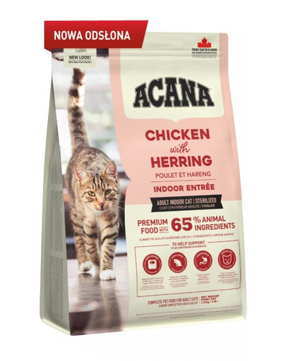 ACANA Indoor Entrée Cat 4x1,8 kg granule pro kočky