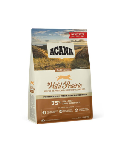 ACANA Wild Prairie Cat 4x1,8 kg  kvalitní krmivo pro kočky všech věkových skupin