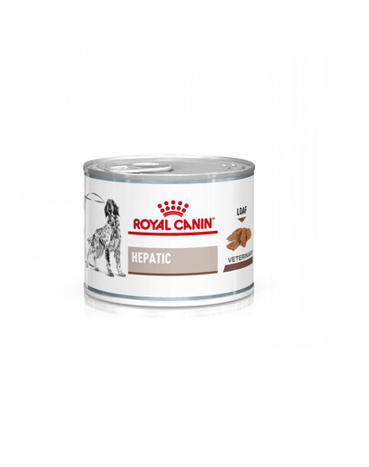 ROYAL CANIN Hepatic 24x200 g mokré krmivo pro dospělé psy s onemocněním jater