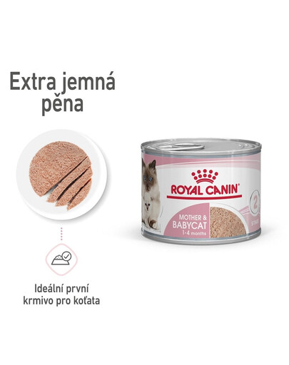 ROYAL CANIN Instinctive Babycat pěna pro koťata 12x195 g